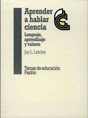 cover image of Aprender a hablar ciencia